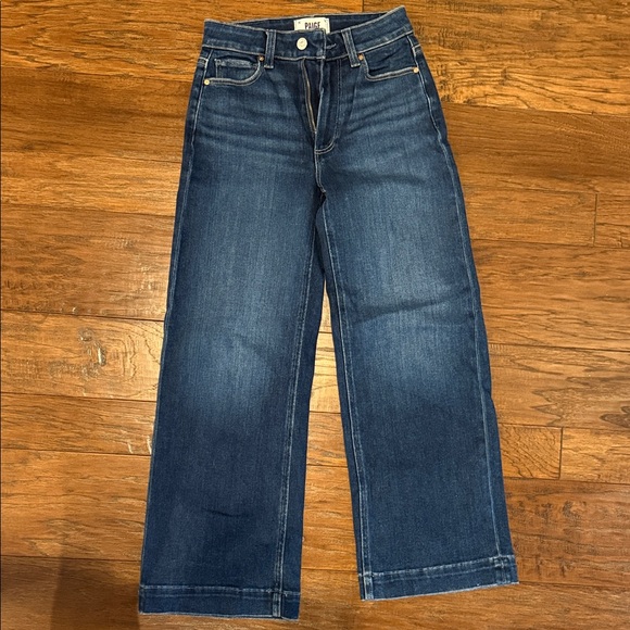 PAIGE Denim - PAIGE Anessa Wide-Leg Ankle Jeans size 23